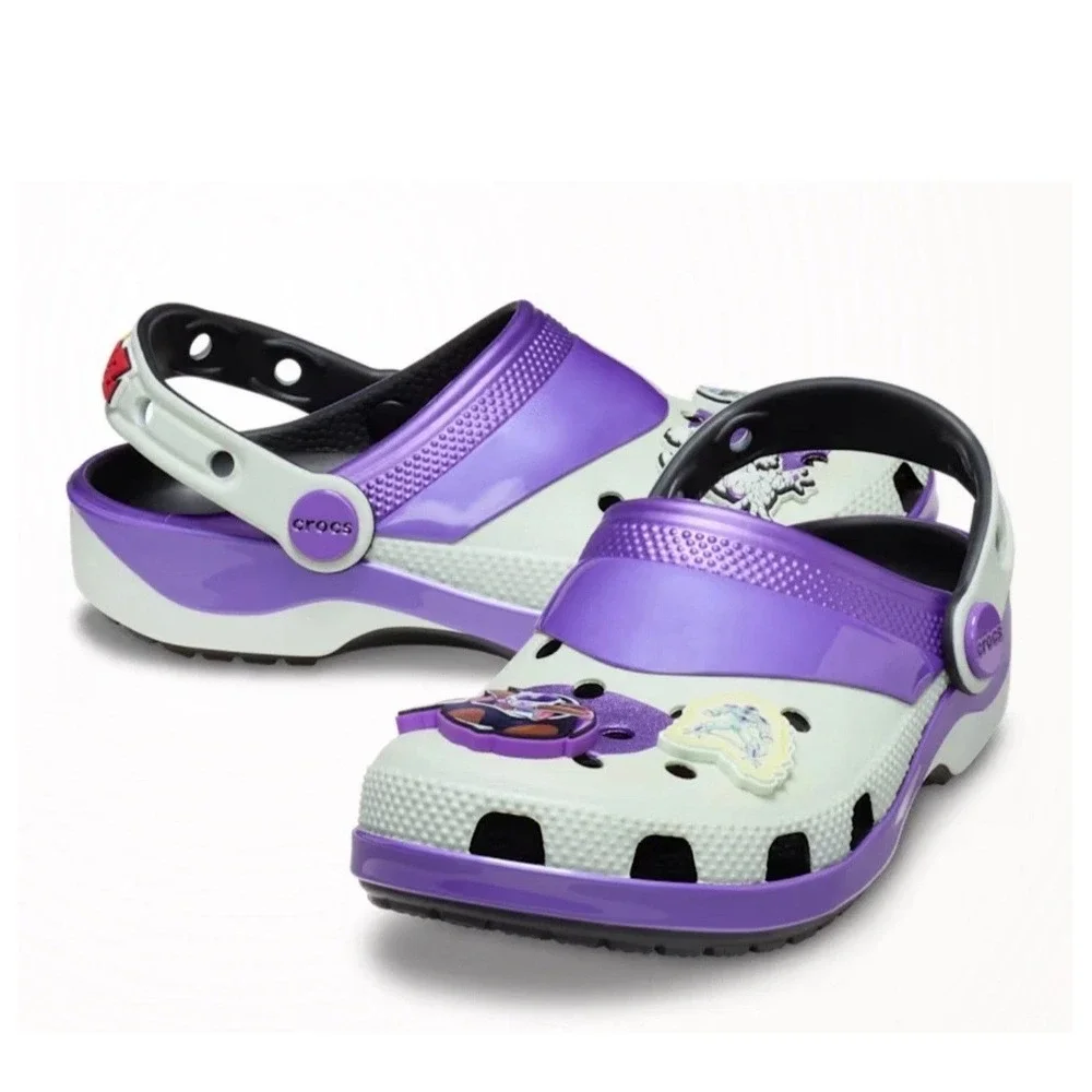 Crocs Dragon Ball Z Frieza Classic Clogs Purple White Mens 12 211202-90H